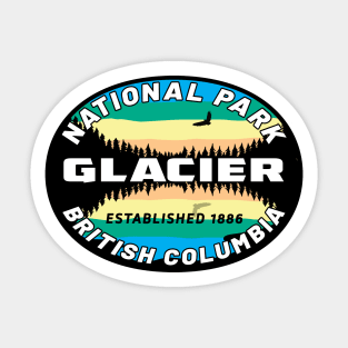 Glacier National Park British Columbia Canada Sticker